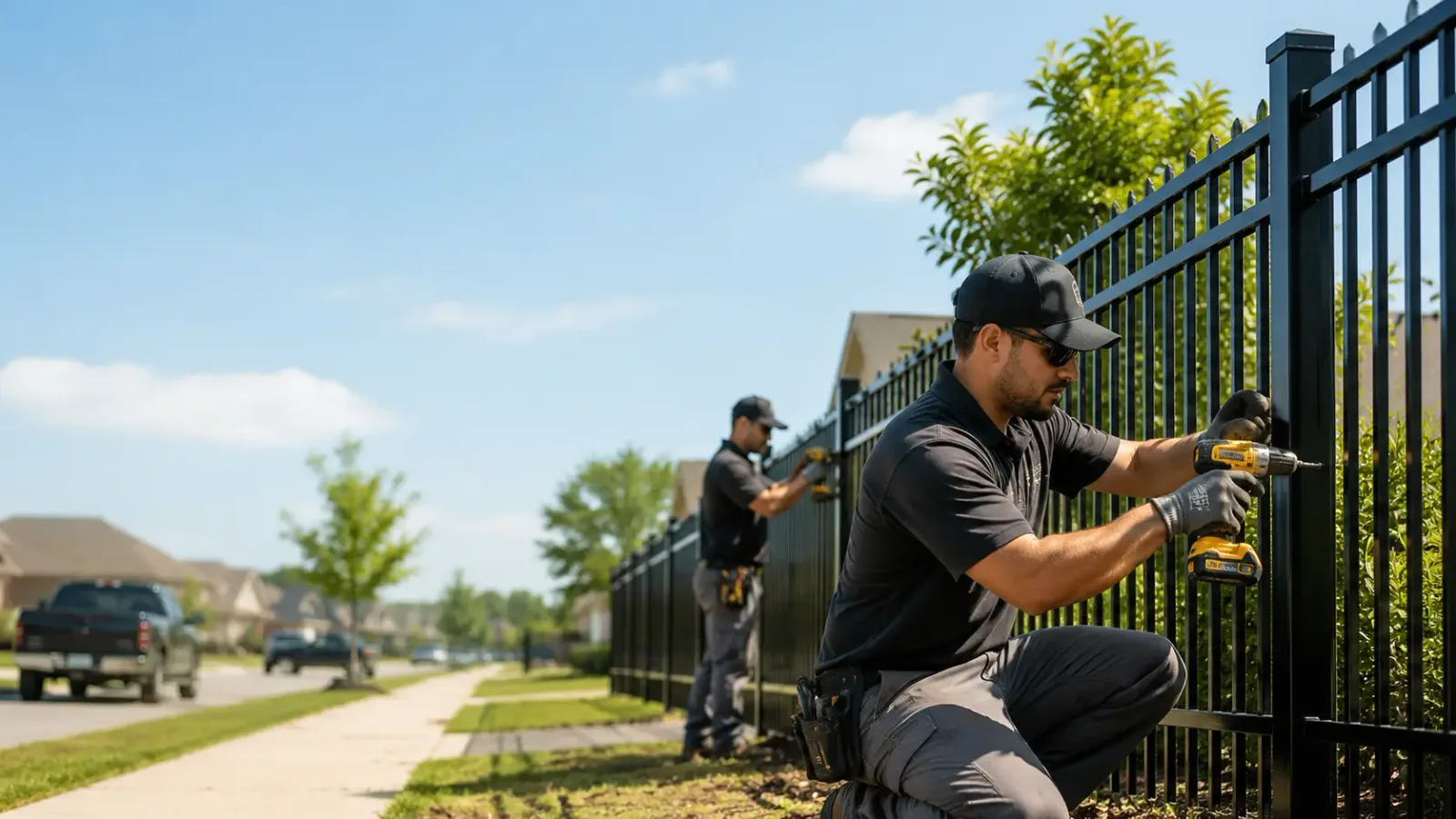 Metal Fence Installation in Cheney, KS